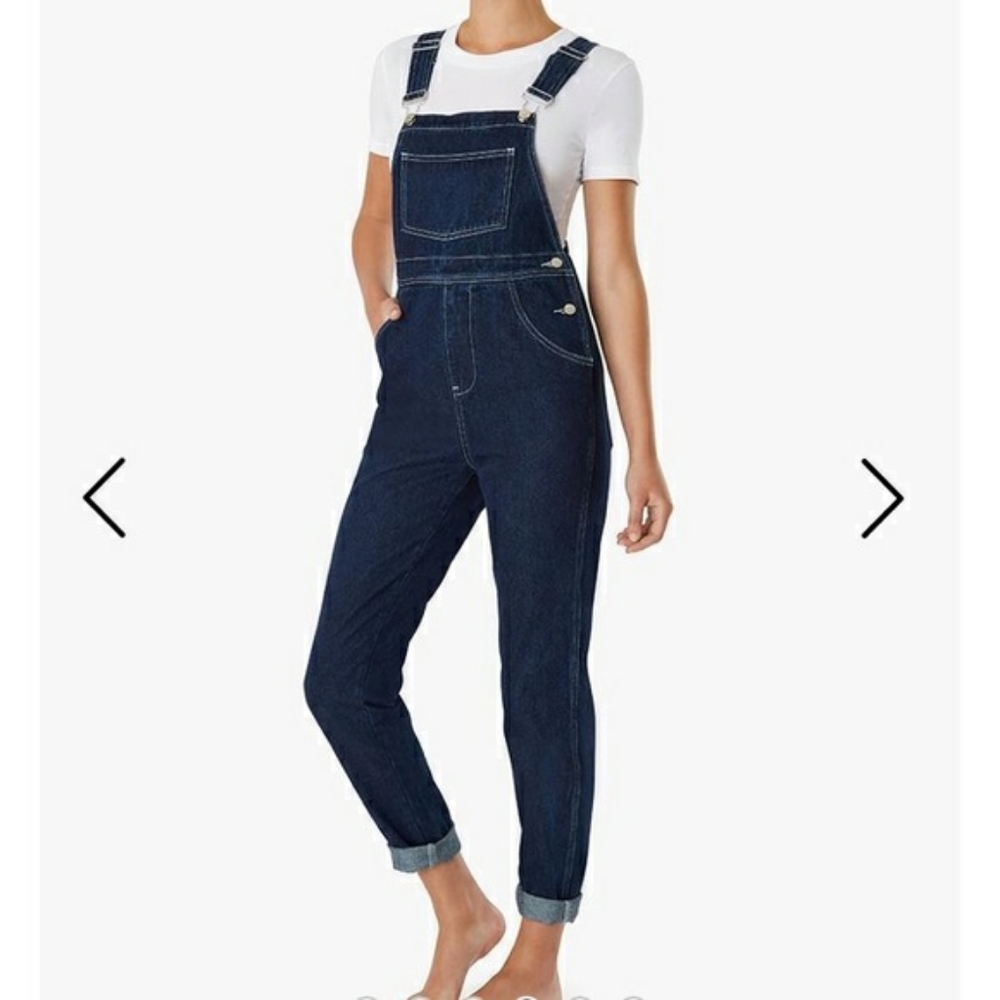 We Wore What Denim Overalls Size S